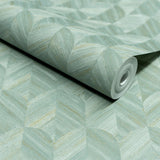 Galerie SF3212 Surfaces Geometric All-over Blue Wallpaper SF3212 Blue Wallpaper