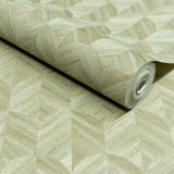 Galerie SF3208 Surfaces Geometric All-over Green Wallpaper SF3208 Green Wallpaper