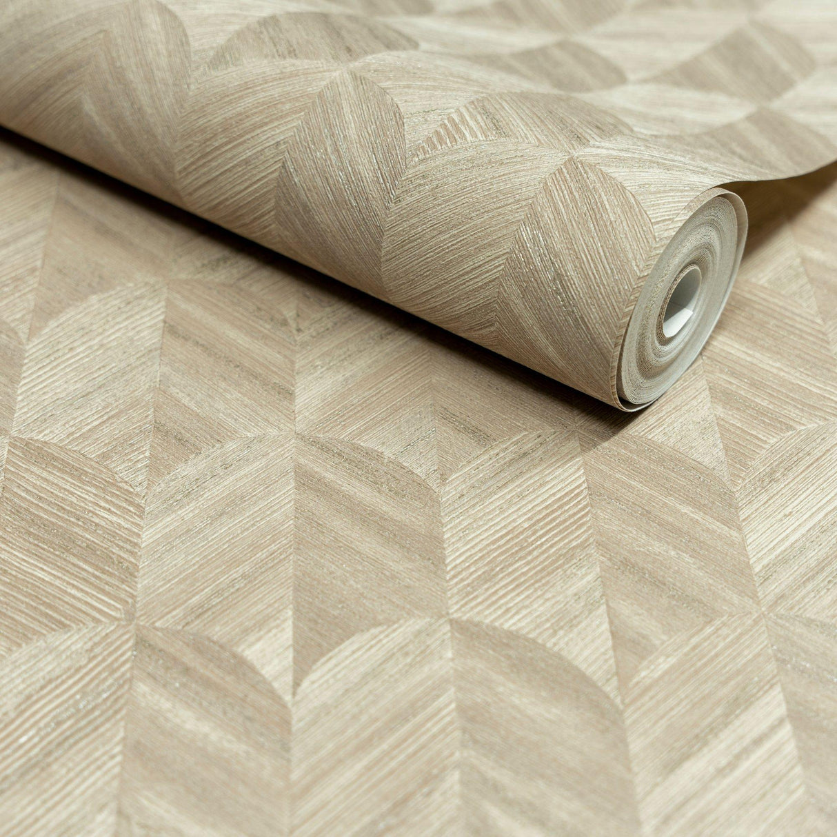 Galerie SF3214 Surfaces Geometric All-over Brown Wallpaper SF3214 Brown Wallpaper