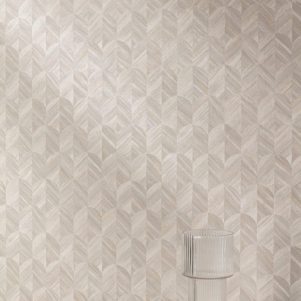 Galerie SF3234 Surfaces Geometric All-over Brown Wallpaper SF3234 Brown Wallpaper