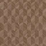 Galerie SF3239 Surfaces Geometric All-over Brown Wallpaper SF3239 Brown Wallpaper