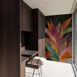 Galerie SF6101 Surfaces Faux Unis Geometric Multi-colored Mural SF6101 Multi-colored Mural