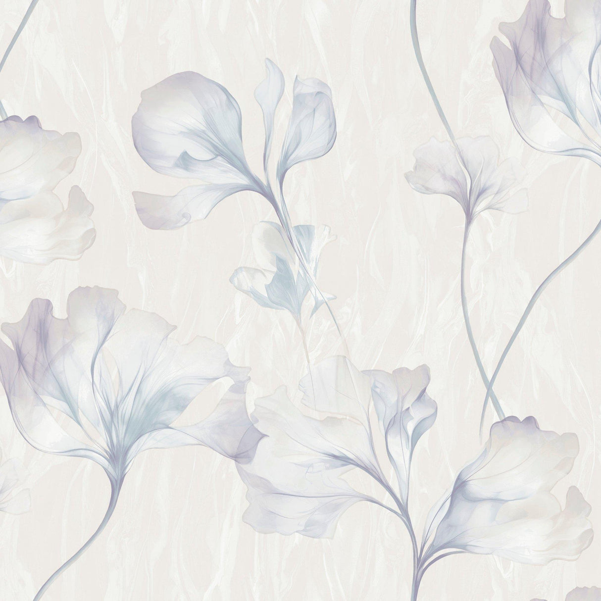 Galerie VE3306 Very Classical Floral All-over Blue Wallpaper VE3306 Blue Wallpaper