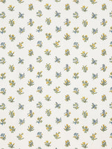 Scalamandre Summer Flora Print Golden Meadow Fabric