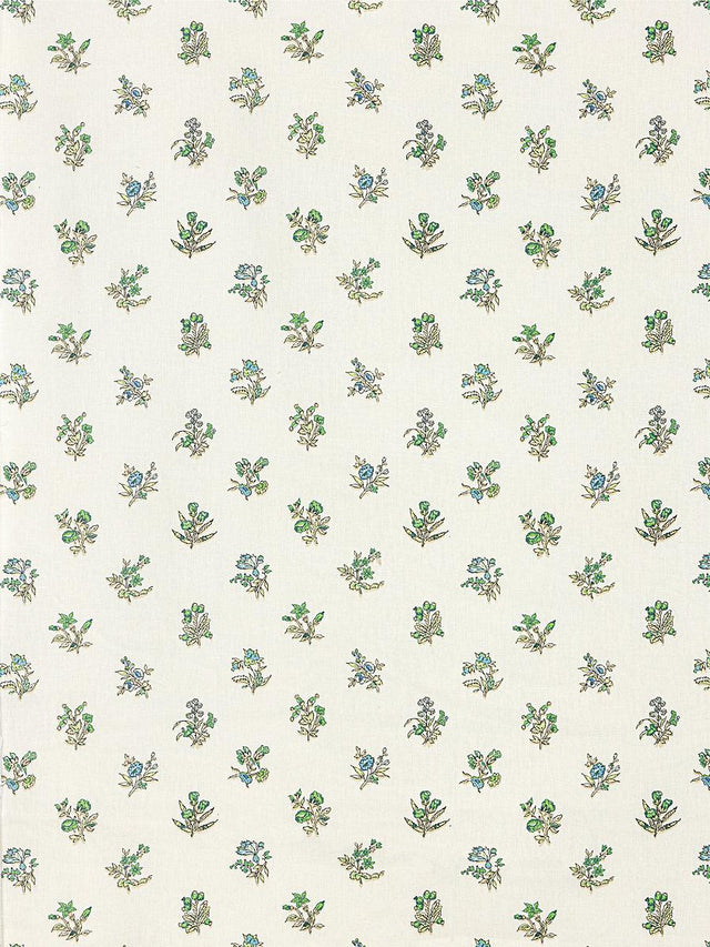 Scalamandre Summer Flora Print Key Lime Fabric