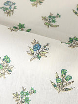 Scalamandre Summer Flora Print Key Lime Fabric