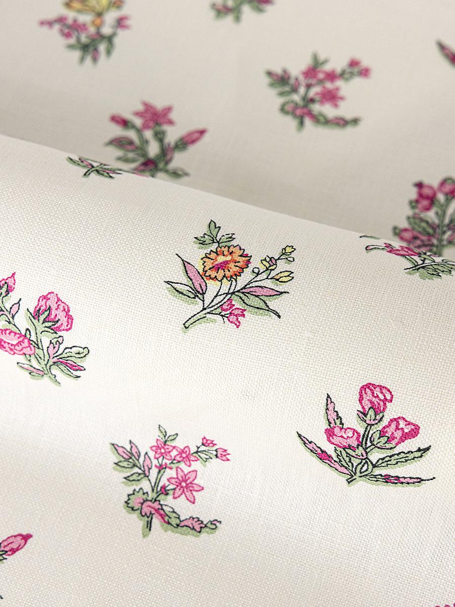 Scalamandre Summer Flora Print Sorbet Fabric