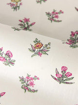 Scalamandre Summer Flora Print Sorbet Fabric