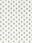 Scalamandre Summer Flora Print Cobalt Rouge Fabric