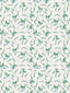 Scalamandre Angle Leaf Print Sky Garden Fabric