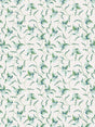 Scalamandre Angle Leaf Print Sky Garden Fabric