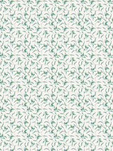 Scalamandre Angle Leaf Print Sky Garden Fabric