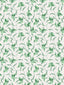 Scalamandre Angle Leaf Print Jade Fabric