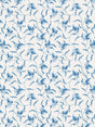 Scalamandre Angle Leaf Print Cobalt Fabric