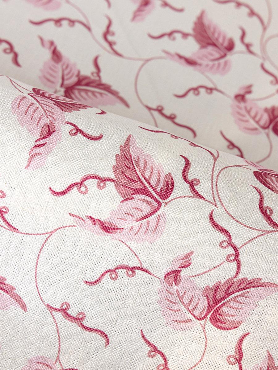 Scalamandre Angle Leaf Print Peony Fabric