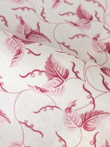 Scalamandre Angle Leaf Print Peony Fabric