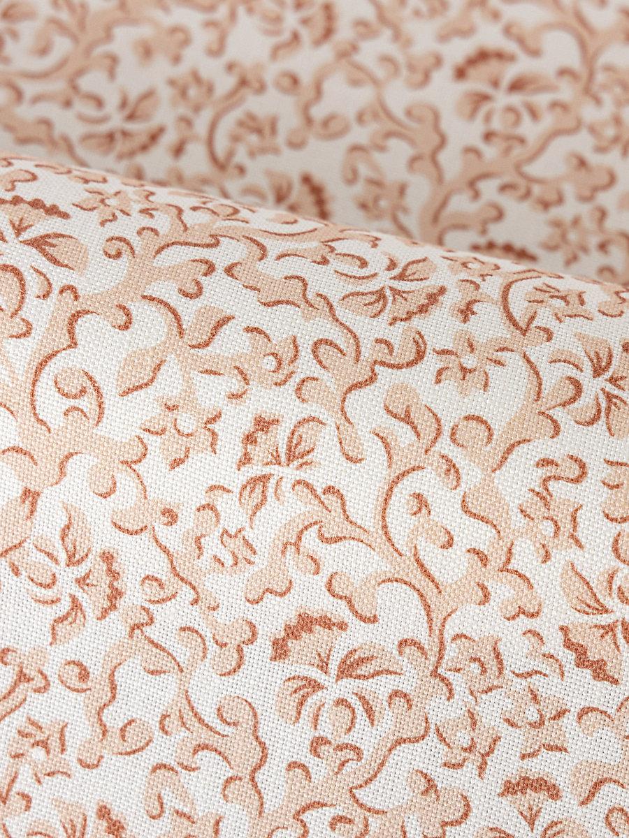 Scalamandre Bandbox Print Peach Fabric