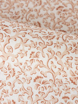 Scalamandre Bandbox Print Peach Fabric