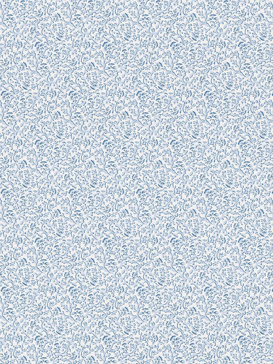 Scalamandre Bandbox Print Bluebell Fabric