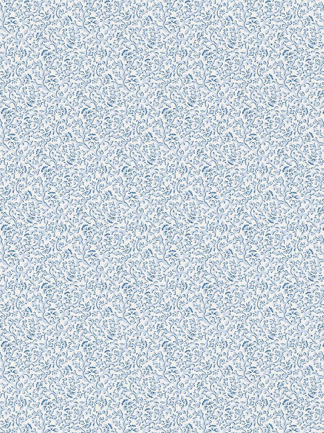 Scalamandre Bandbox Print Bluebell Fabric