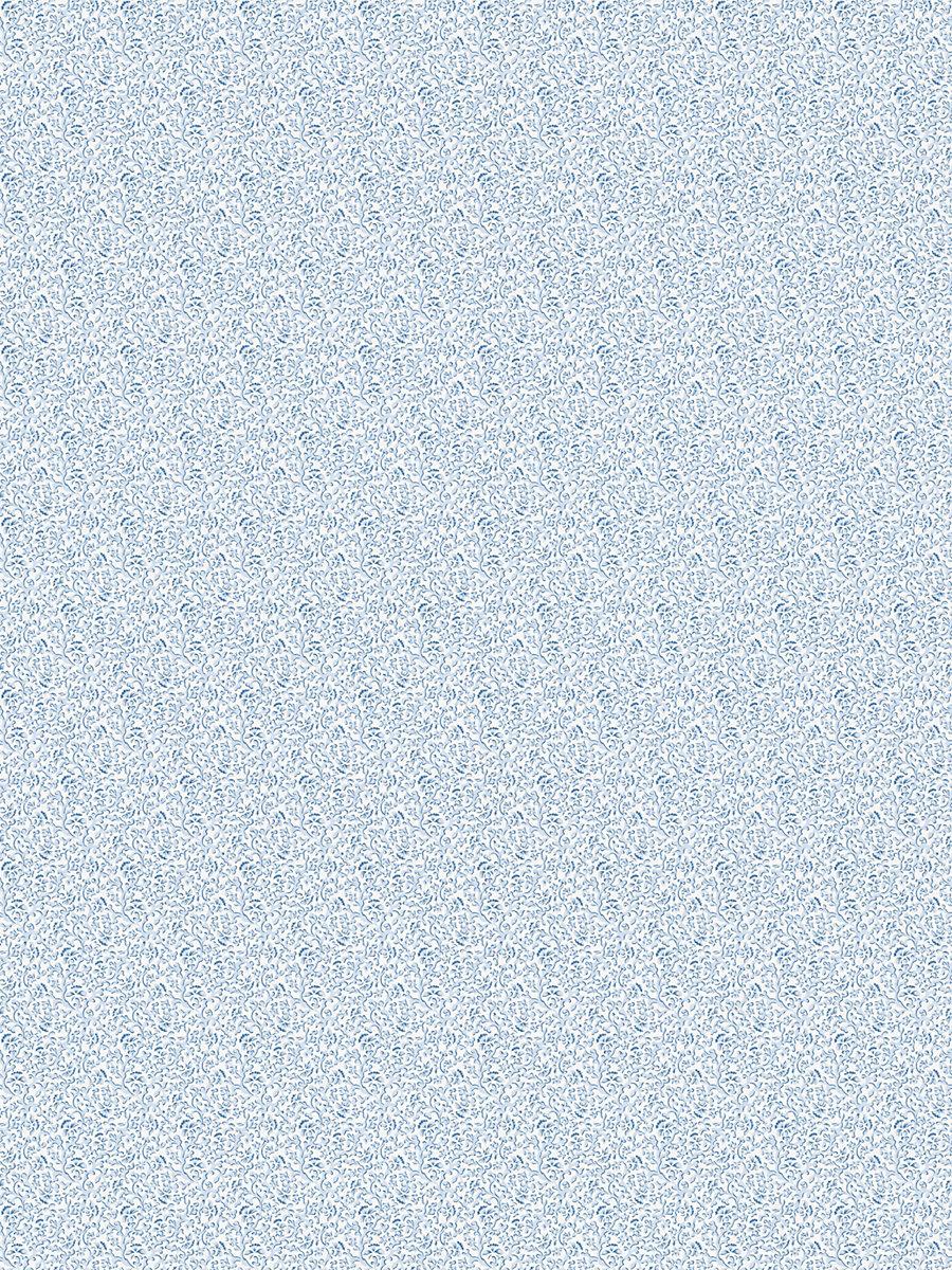 Scalamandre Bandbox Print Bluebell Fabric