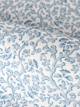 Scalamandre Bandbox Print Misty Blue Fabric