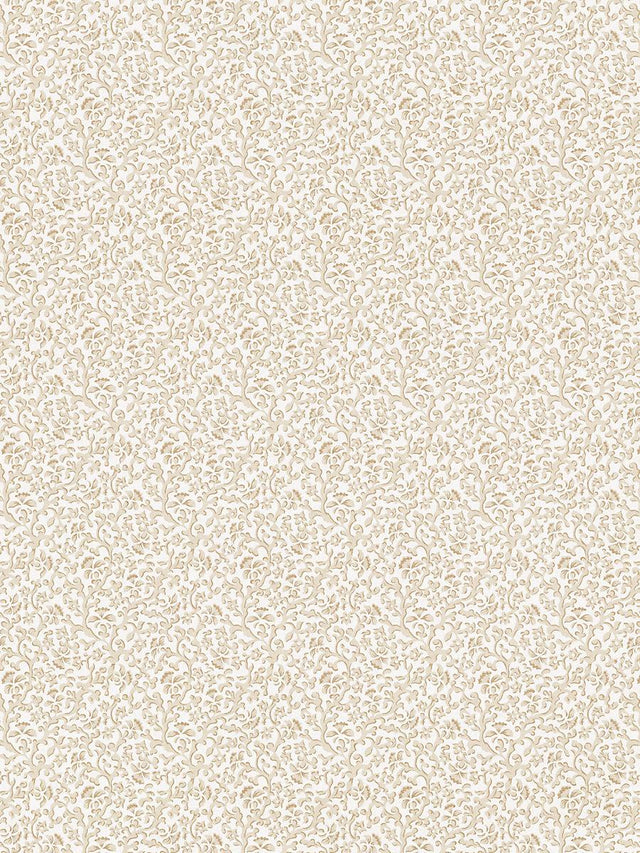 Scalamandre Bandbox Print Hazelnut Fabric