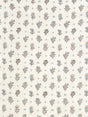 Scalamandre Calico Print Peach Aqua Fabric