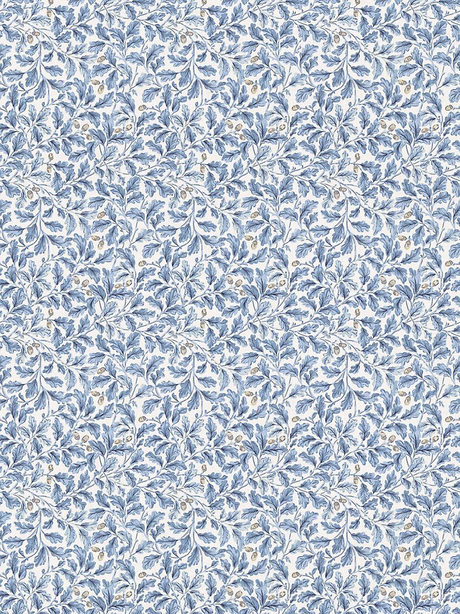 Scalamandre Oaktree Print Slate Sky Fabric