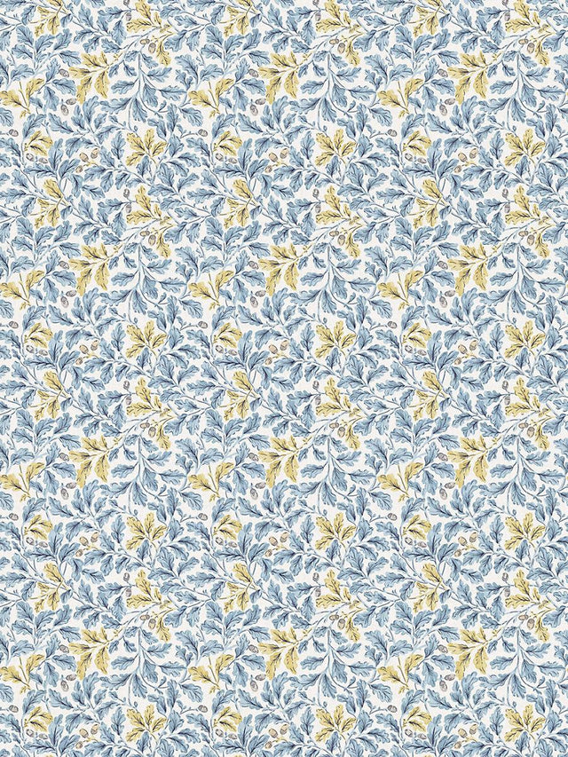 Scalamandre Oaktree Print Golden Teal Fabric