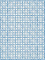 Scalamandre Ormond Fret Print Cobalt Fabric
