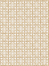 Scalamandre Ormond Fret Print Twine Fabric