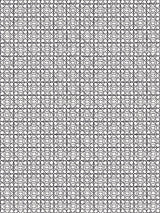 Scalamandre Ormond Fret Print Charcoal Fabric