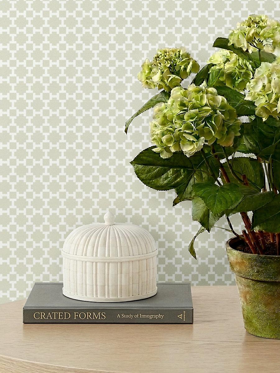 Hinson Harry Wallcovering Flax Wallpaper