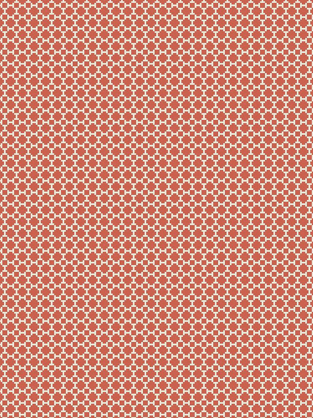 Hinson Harry Wallcovering Coral Red Wallpaper