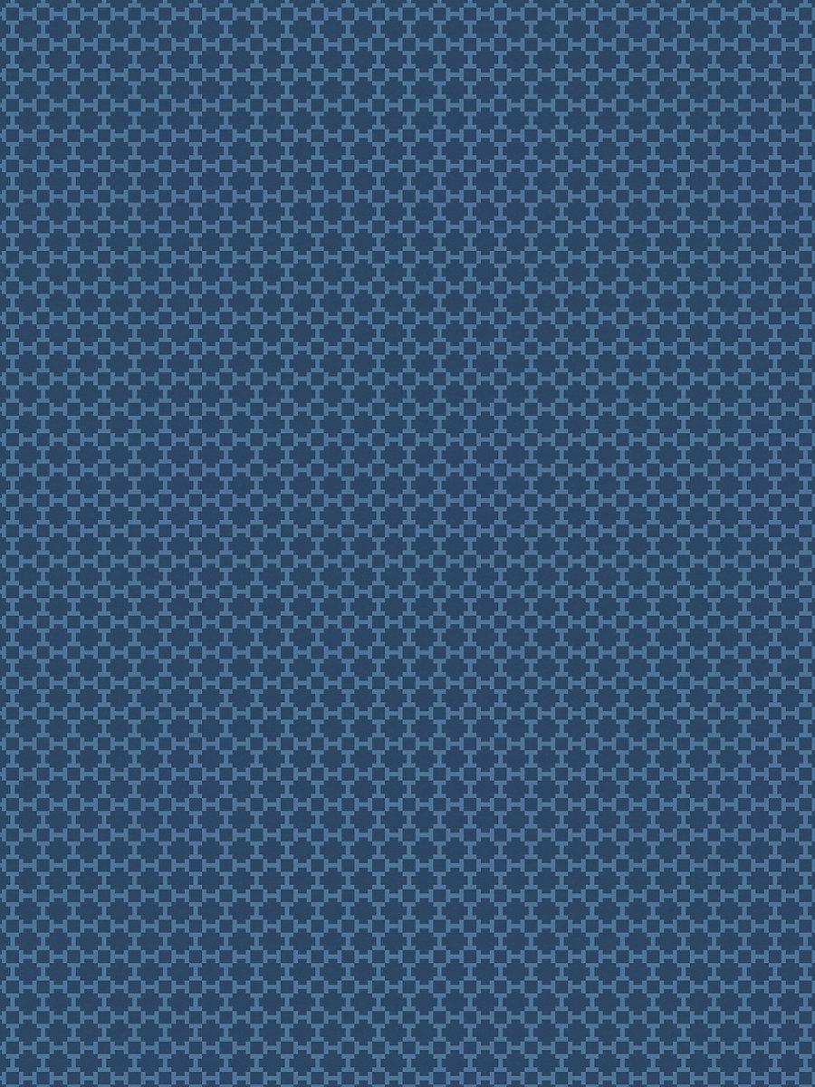 Hinson Harry Wallcovering Indigo Wallpaper
