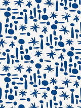 Hinson Miro Wallcovering Lapis Wallpaper