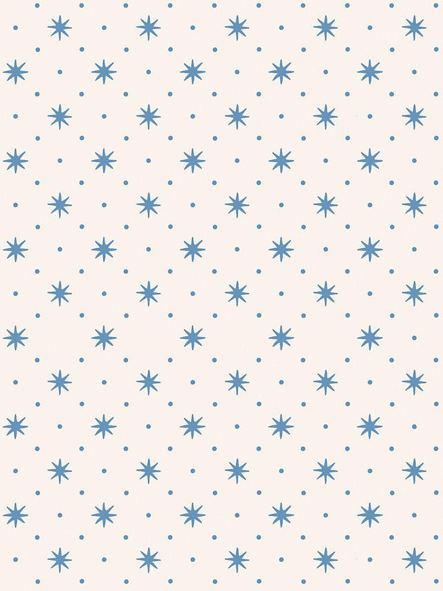Hinson Grand Trixie Wallcovering Cobalt Wallpaper