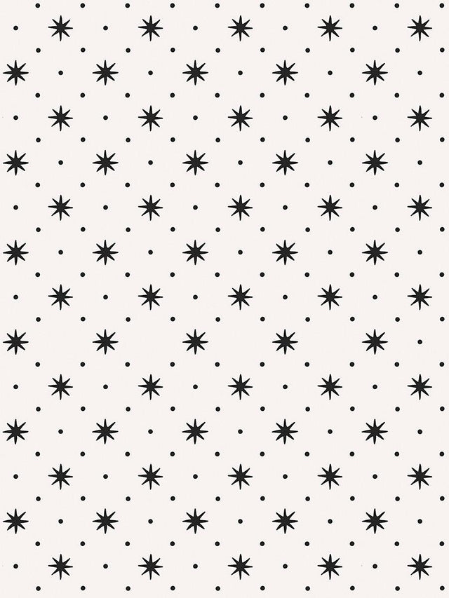 Hinson Grand Trixie Wallcovering Ebony Wallpaper