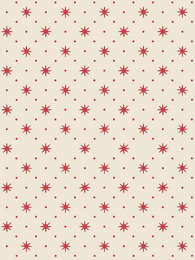 Hinson Grand Trixie Wallcovering Red Wallpaper