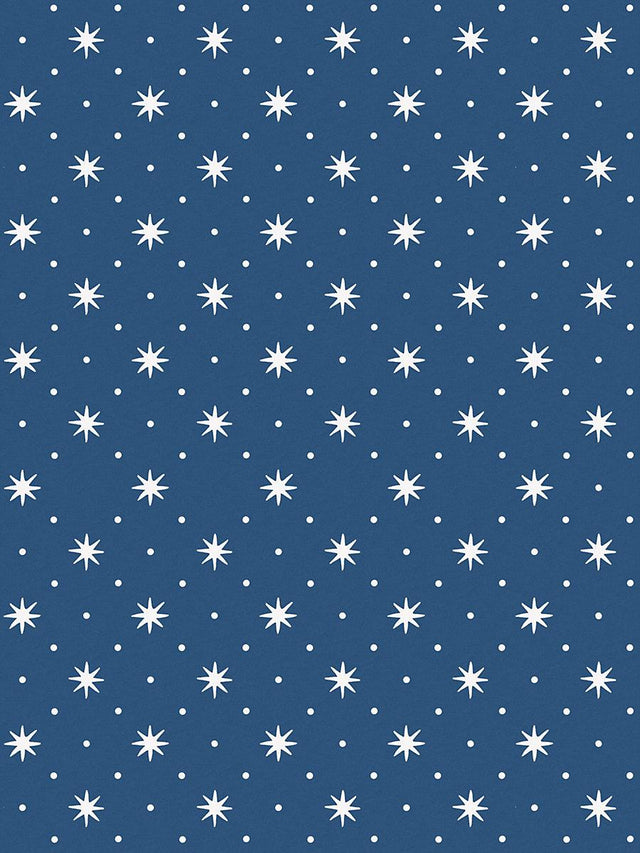 Hinson Grand Trixie Wallcovering Navy Wallpaper