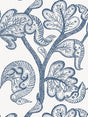 Hinson Russell Wallcovering Indigo Wallpaper
