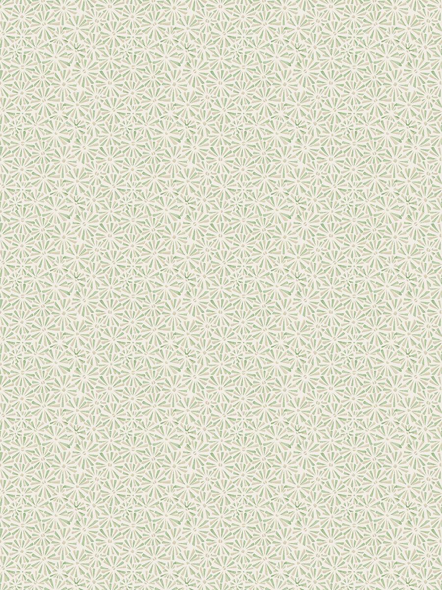 Hinson Starburst Wallcovering Summer Sage Wallpaper
