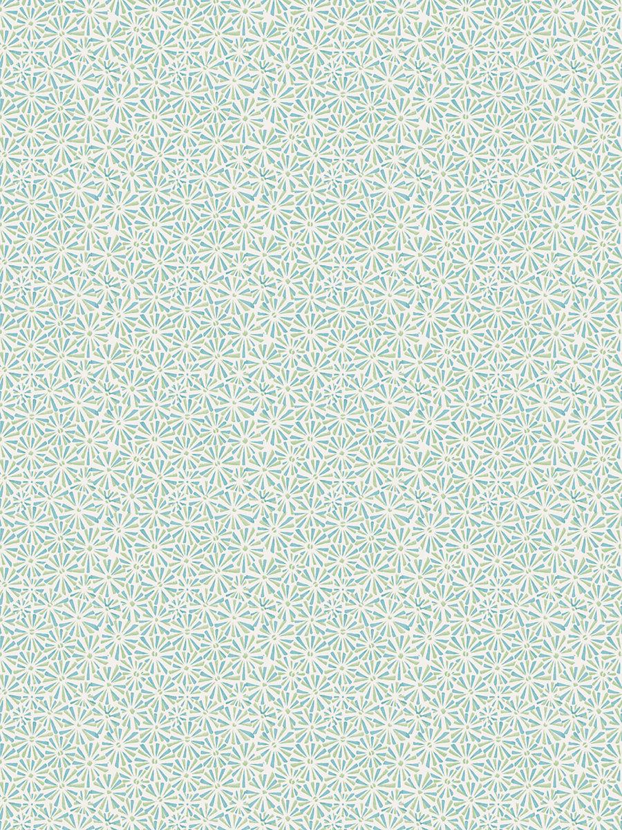 Hinson Starburst Wallcovering Sea Glass Wallpaper