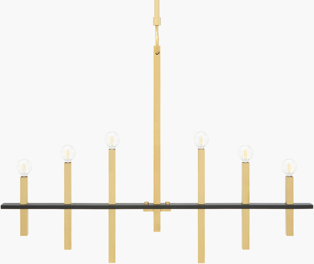 Surya Cadris CDRS-002 77"L x 44"W x 35"H Ceiling Lighting
