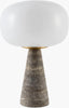 Surya Domara DMRA-001 15"H x 10"W x 10"D Table Lighting