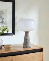 Surya Domara DMRA-001 15"H x 10"W x 10"D Table Lighting