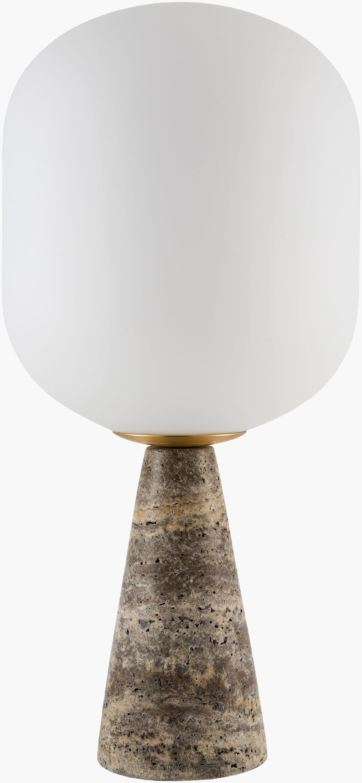 Surya Domara DMRA-002 19"H x 9"W x 9"D Table Lighting