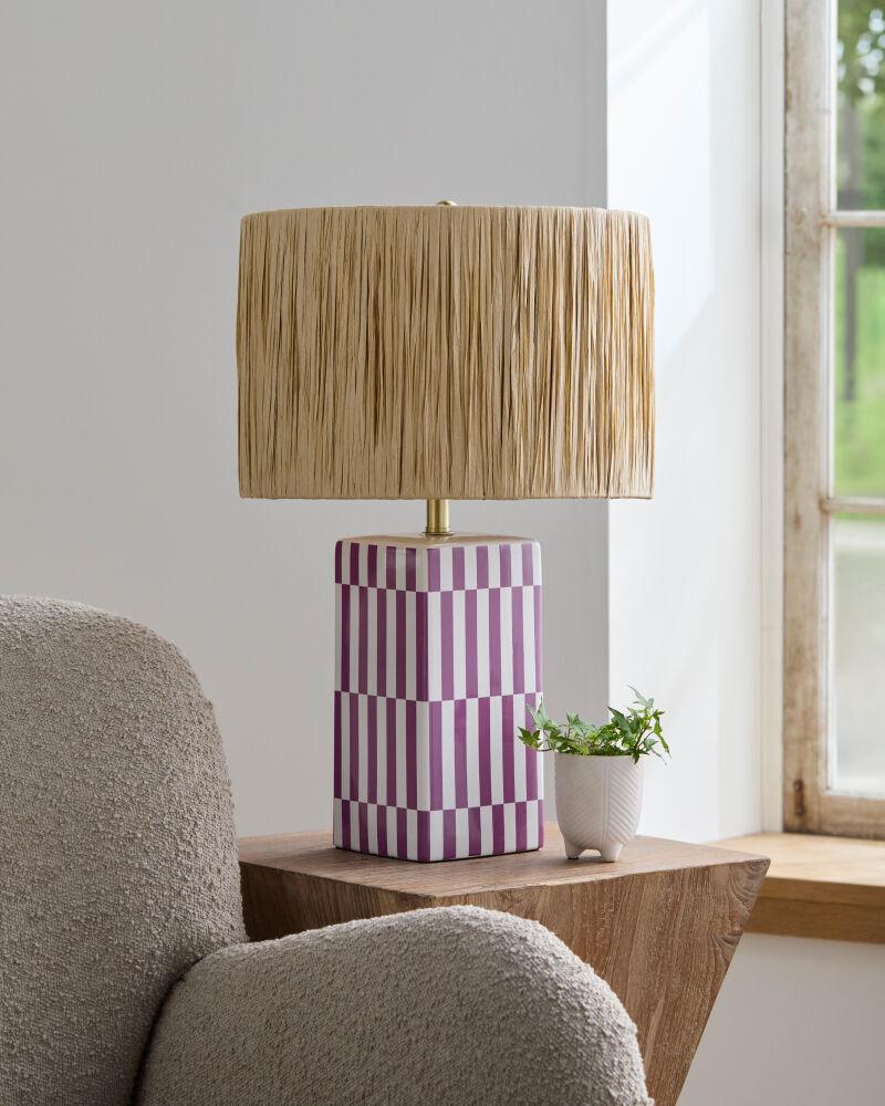Livabliss Portivo PRVO-085 21"H x 13"W x 13"D Table Lighting