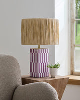 Livabliss Portivo PRVO-085 21"H x 13"W x 13"D Table Lighting